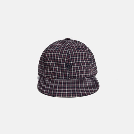 Symbol Plaid Cap (Navy)