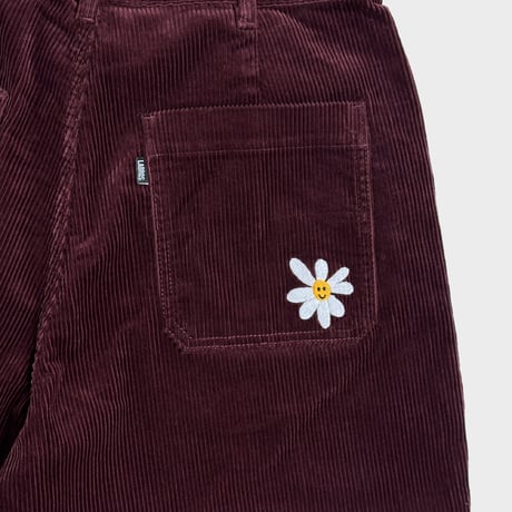 Daisy Corduroy Pants (Burgundy)
