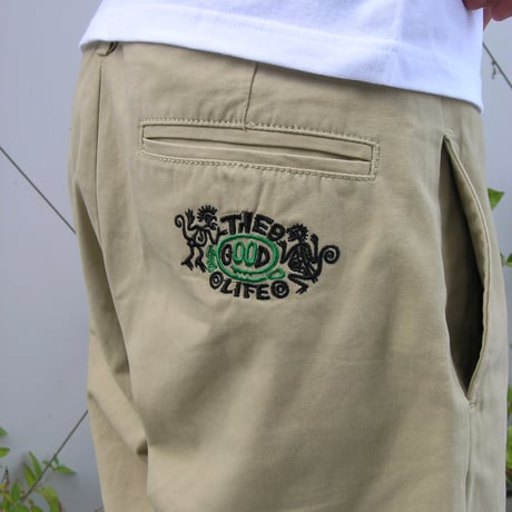 Tribal Chino Pants (Beige)