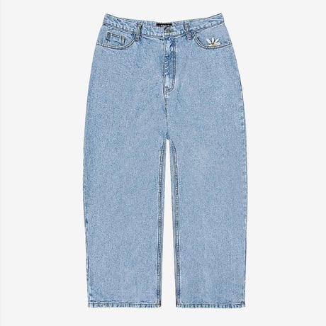 Smart Daisy Baggy Jeans (Light Indigo)