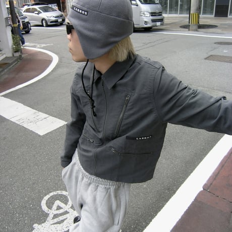 Multi Pocket Field Jacket (Charcoal)