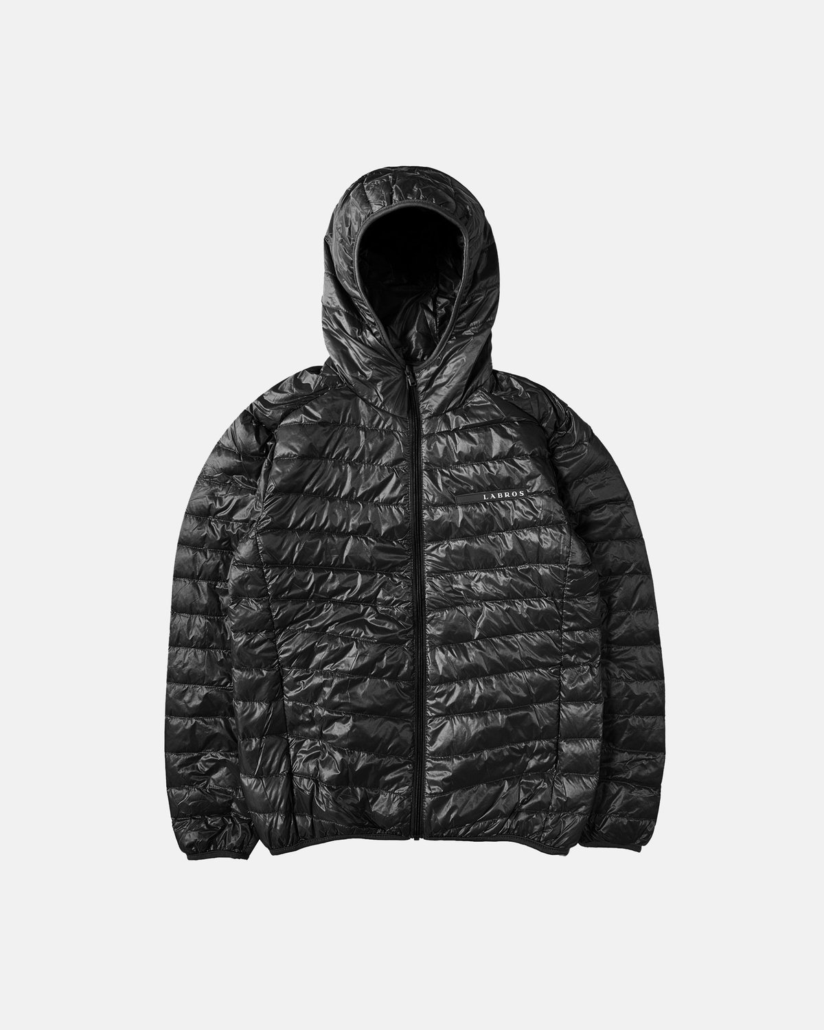 Light Weight Hooded Padded Jacket (Black) | Lab