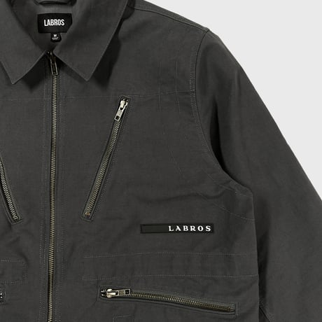 Multi Pocket Field Jacket (Charcoal)