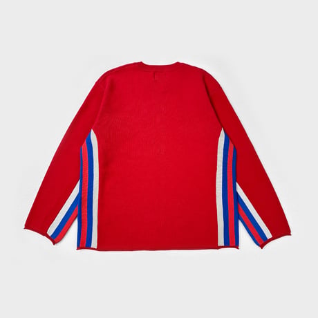 Moto Sweater (Red)