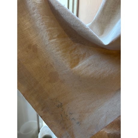 beige linen one-piece
