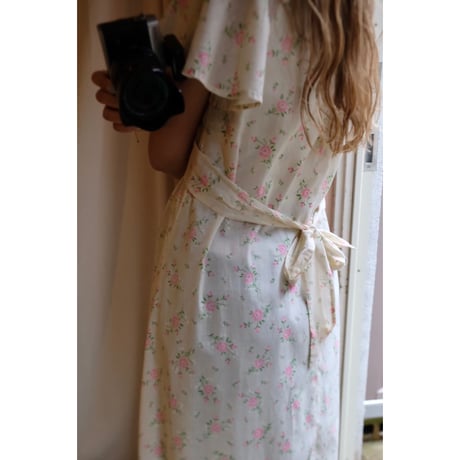 vintage flower one-piece