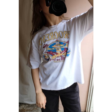white design T-shirt