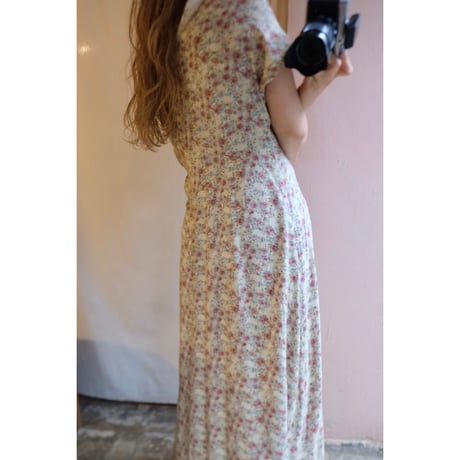 green flower one-piece