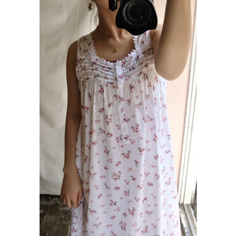 pink flower one-piece
