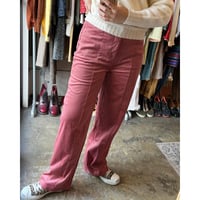 dusty pink pants
