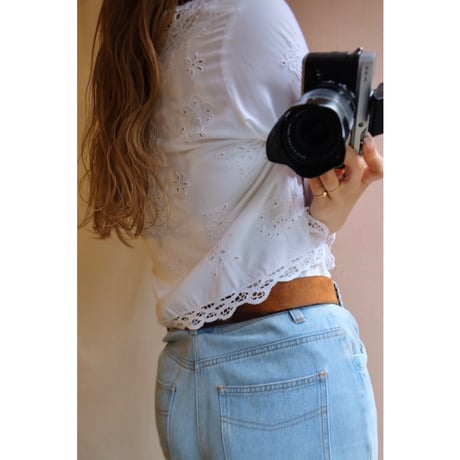 white lace blouse