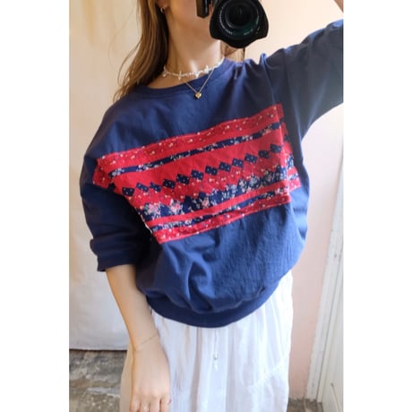 vintage patchwork T-shirt