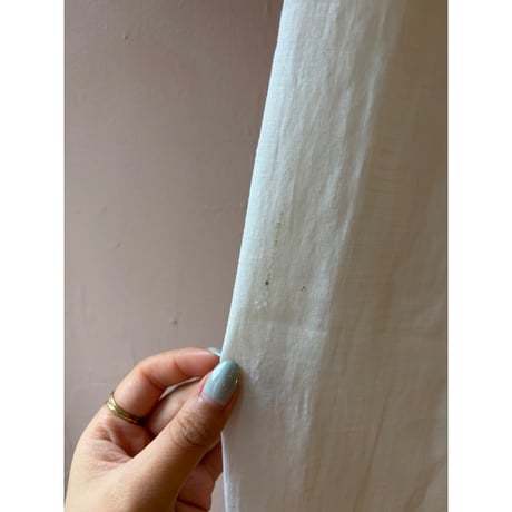 vintage white apron