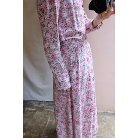 pink rose one-piece