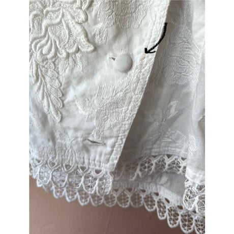 flower frill blouse