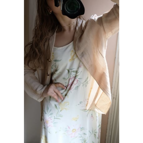 white flower one-piece