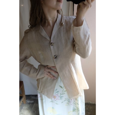 beige jacket