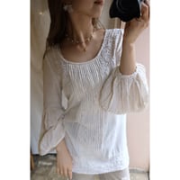 white chiffon blouse