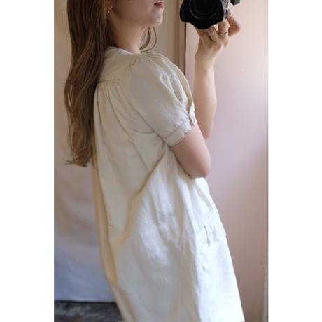 ivory short one-piece
