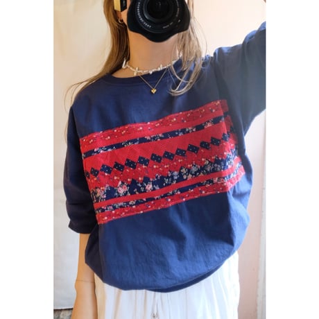 vintage patchwork T-shirt