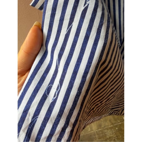 blue stripe one-piece