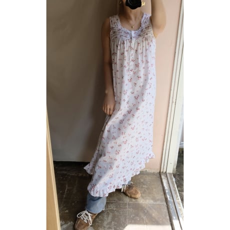 pink flower one-piece