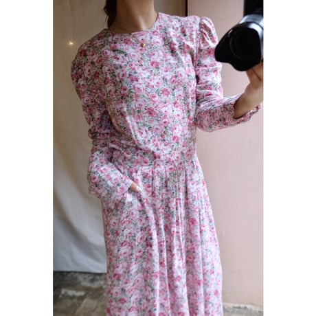 pink rose one-piece