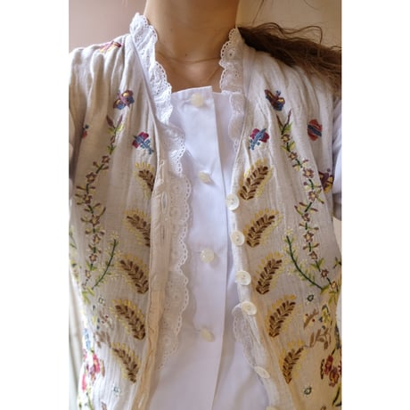 embroidery vest