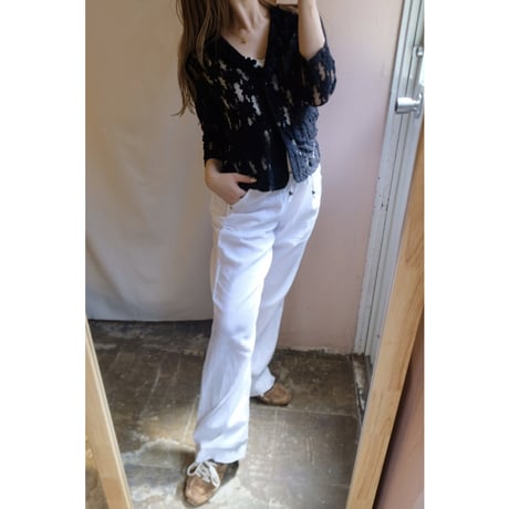 black flower jacket