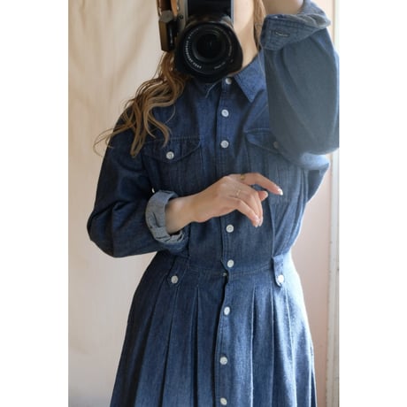 denim one-piece