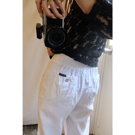 white pants