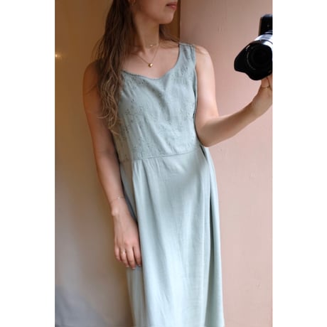 mint green one-piece