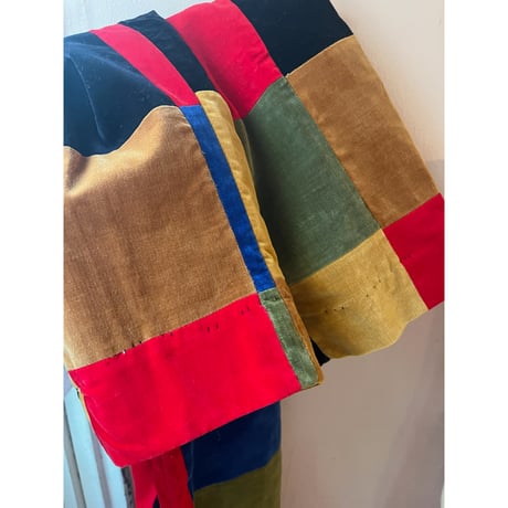 colorful patchwork pants
