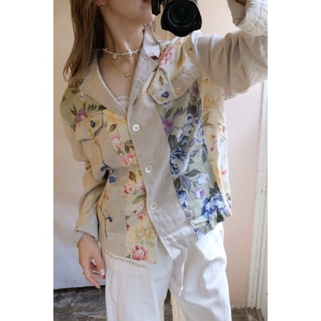 colorful flower jacket