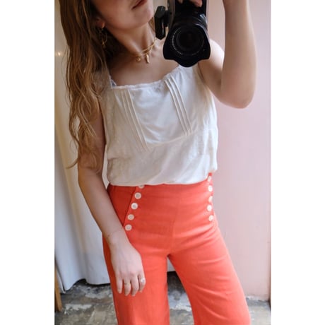 orange marine pants
