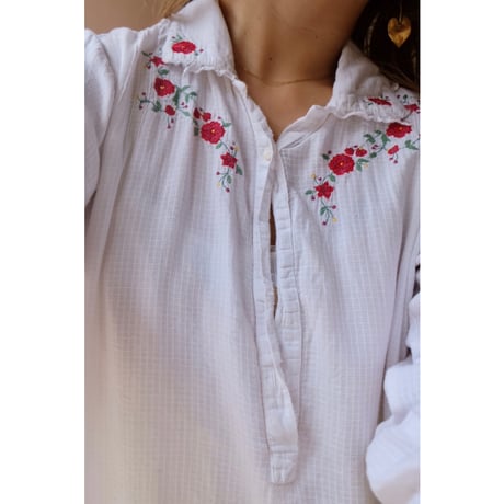 white flower one-piece