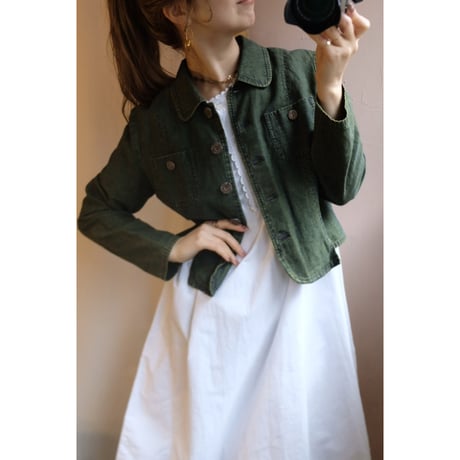green jacket