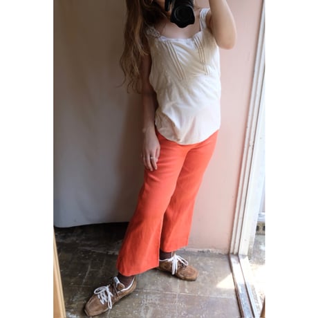 orange marine pants
