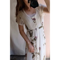 white flower one-piece