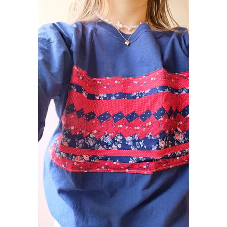vintage patchwork T-shirt