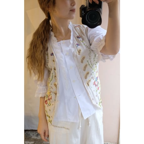 embroidery vest