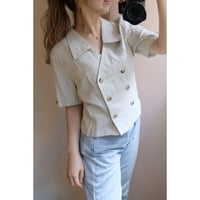 stripe blouse