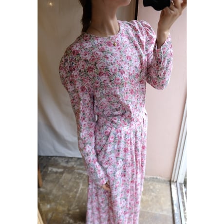 pink rose one-piece