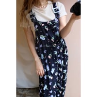 black flower overall