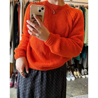 orange knit