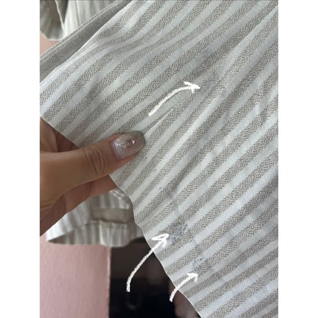 stripe blouse