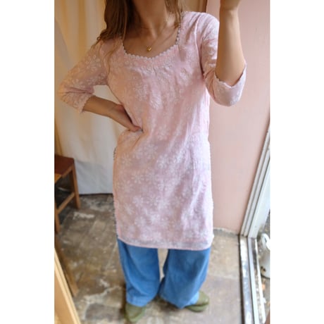 milky pink one-piece
