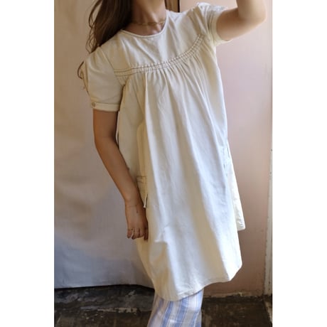 ivory short one-piece