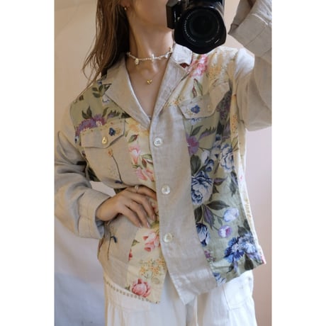 colorful flower jacket