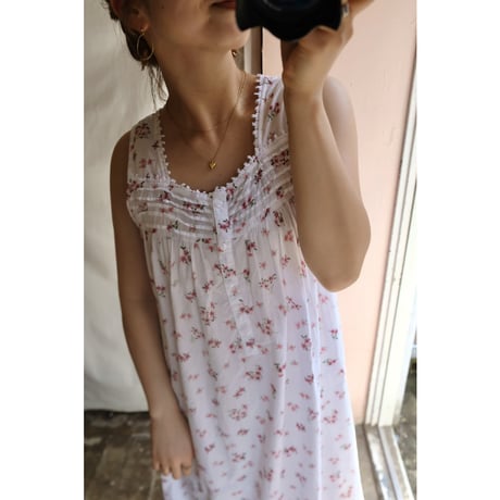 pink flower one-piece